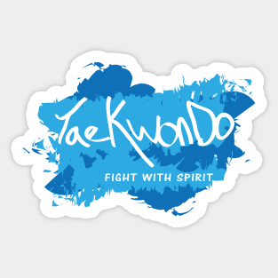 Fight with spirit Sticker